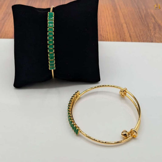 High Quality Zircon Adjustable Size Pair Bangles ❤️ Available in 4 Colours