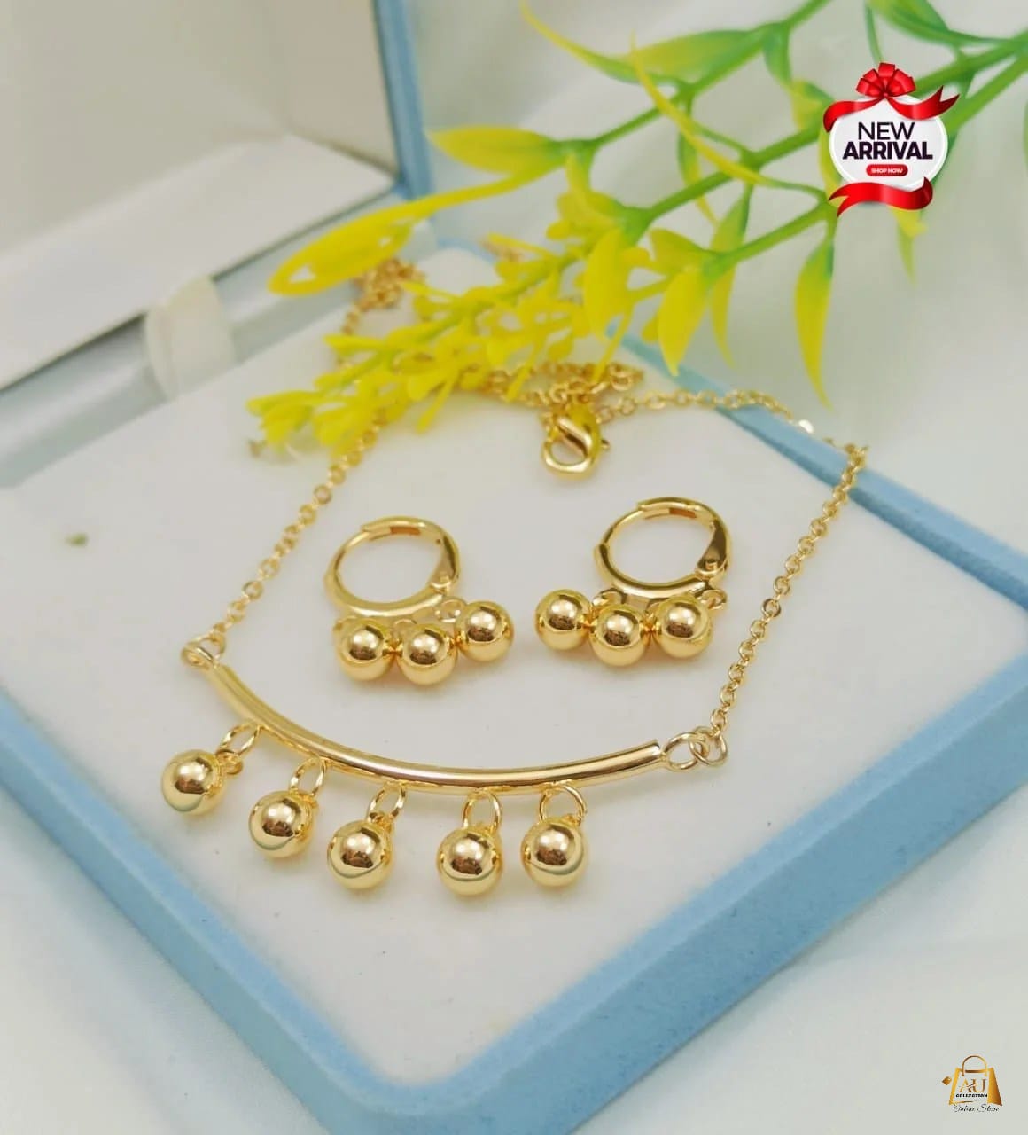 Beautiful pearl choker set for girls